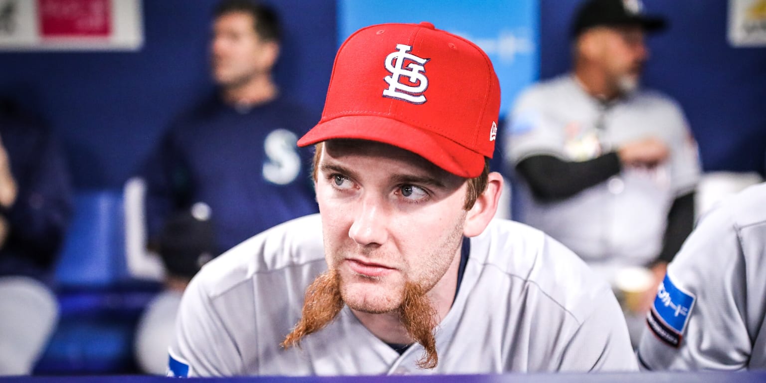 John Brebbia's facial hair has gone through a stunning evolution in the  Japan All-Star Series | MLB.com