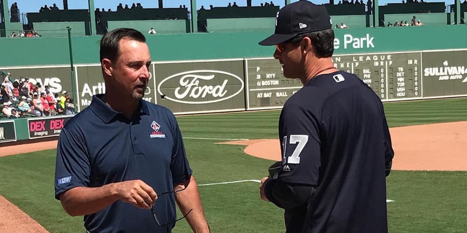 15 years after That Home Run, Tim Wakefield and Aaron Boone reunite at  Spring Training
