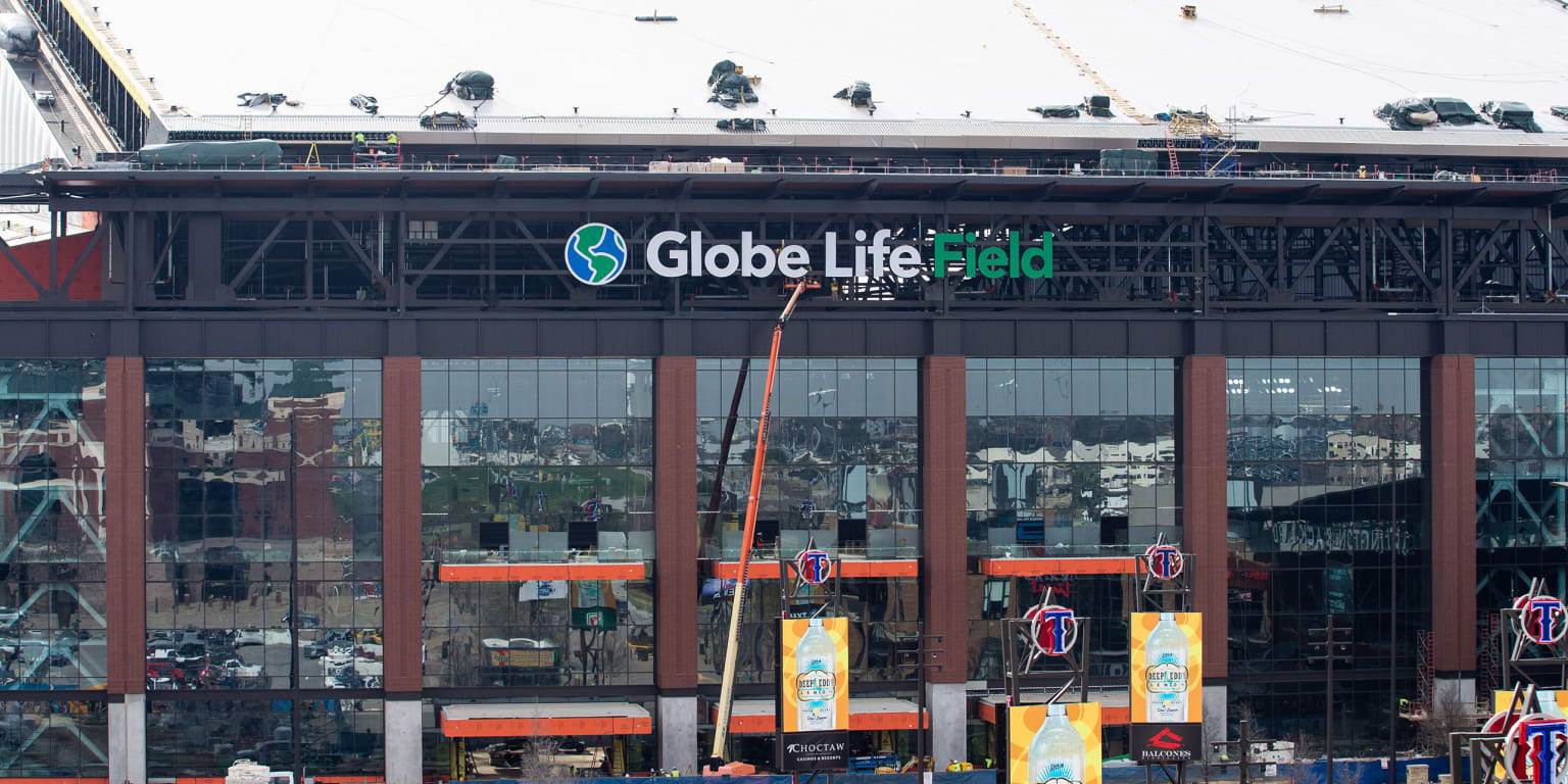 Rangers: Globe Life Field Approximately 90 Percent Completed