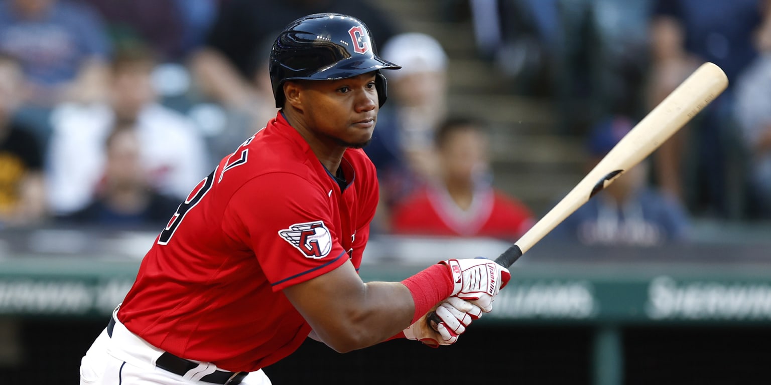 Oscar Gonzalez busts out of his slump, leads Guardians to 4-2 win over  Rangers - Covering the Corner