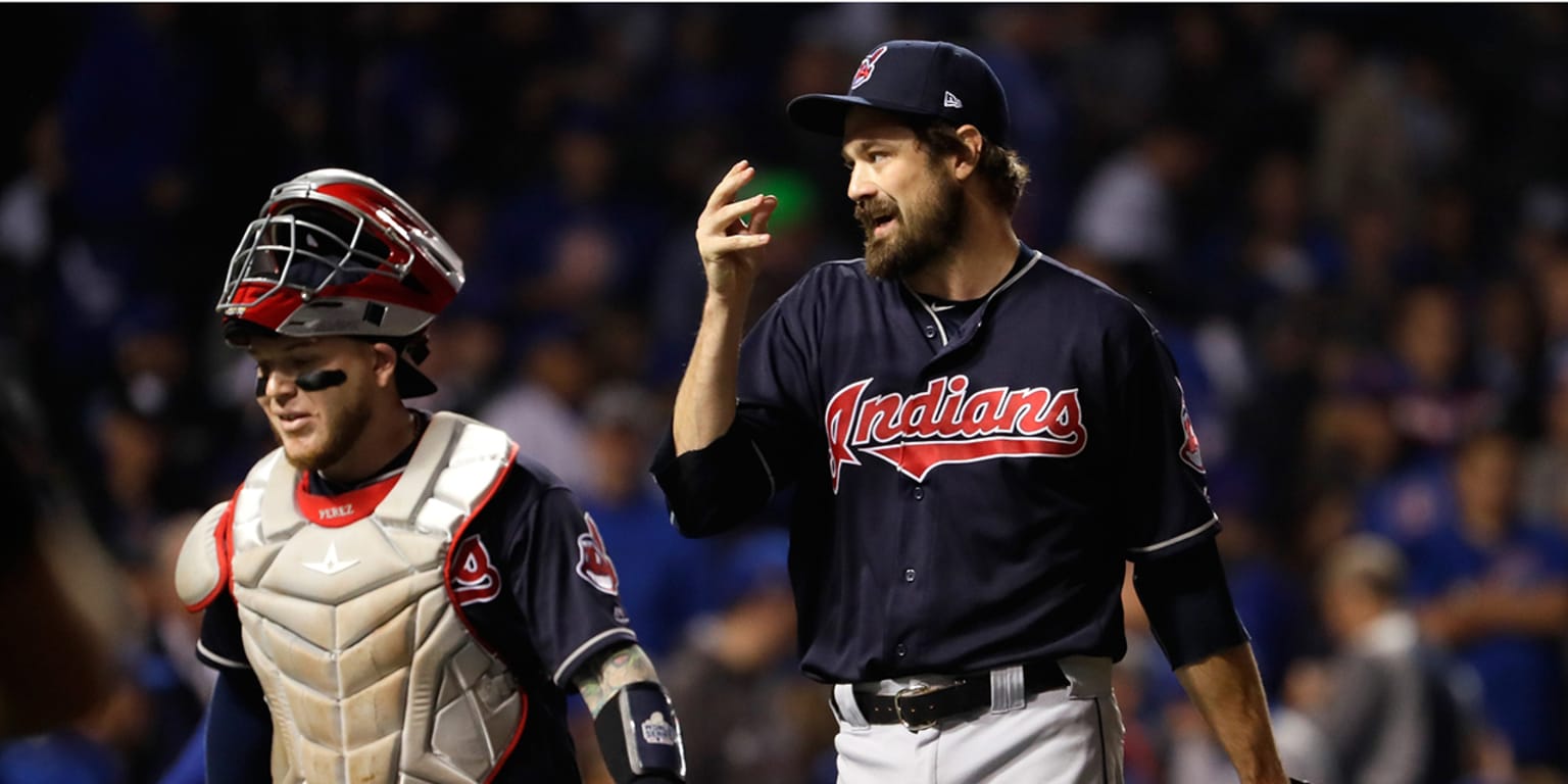 2016 Spring Training - Game-Used Jersey - Josh Tomlin (Indians