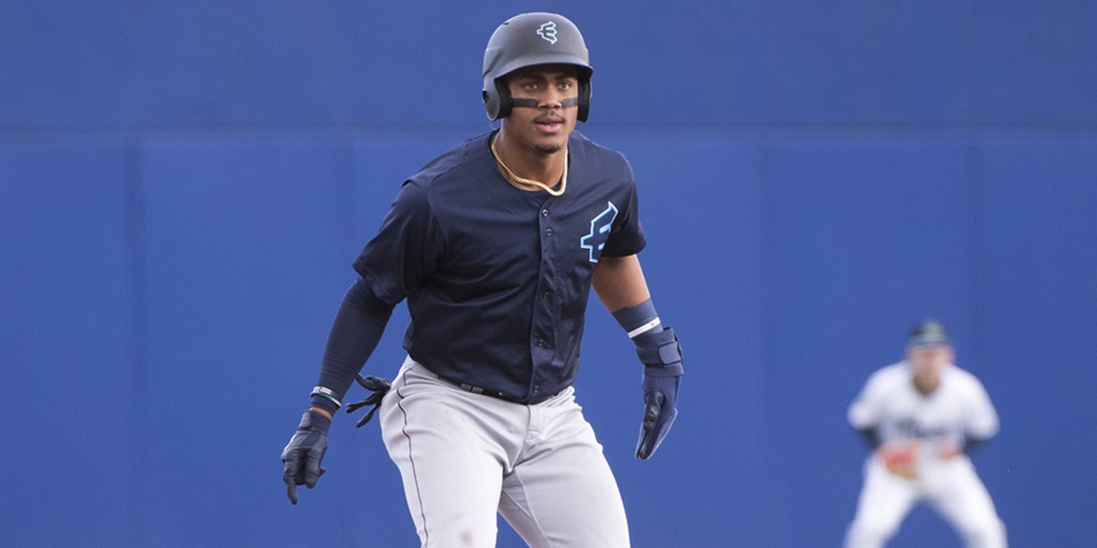 Baseball America on X: Julio Rodriguez has the potential for three  70-grade tools. Some observers think he could be in the big leagues before  he turns 20. Already the top player in