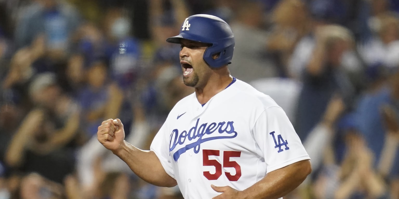Dodgers lineup: Albert Pujols starts at first base in Game 1 of