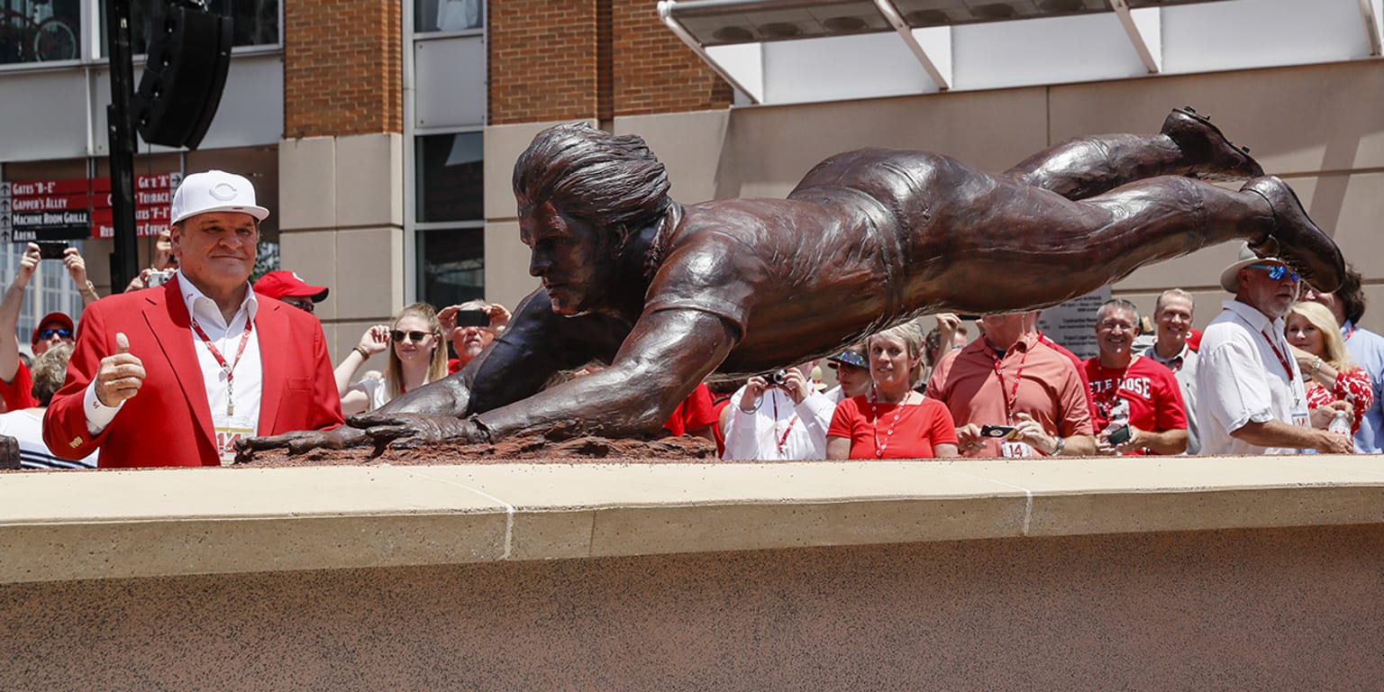 Joe Morgan statue dedication ceremony at Great American Ball Park