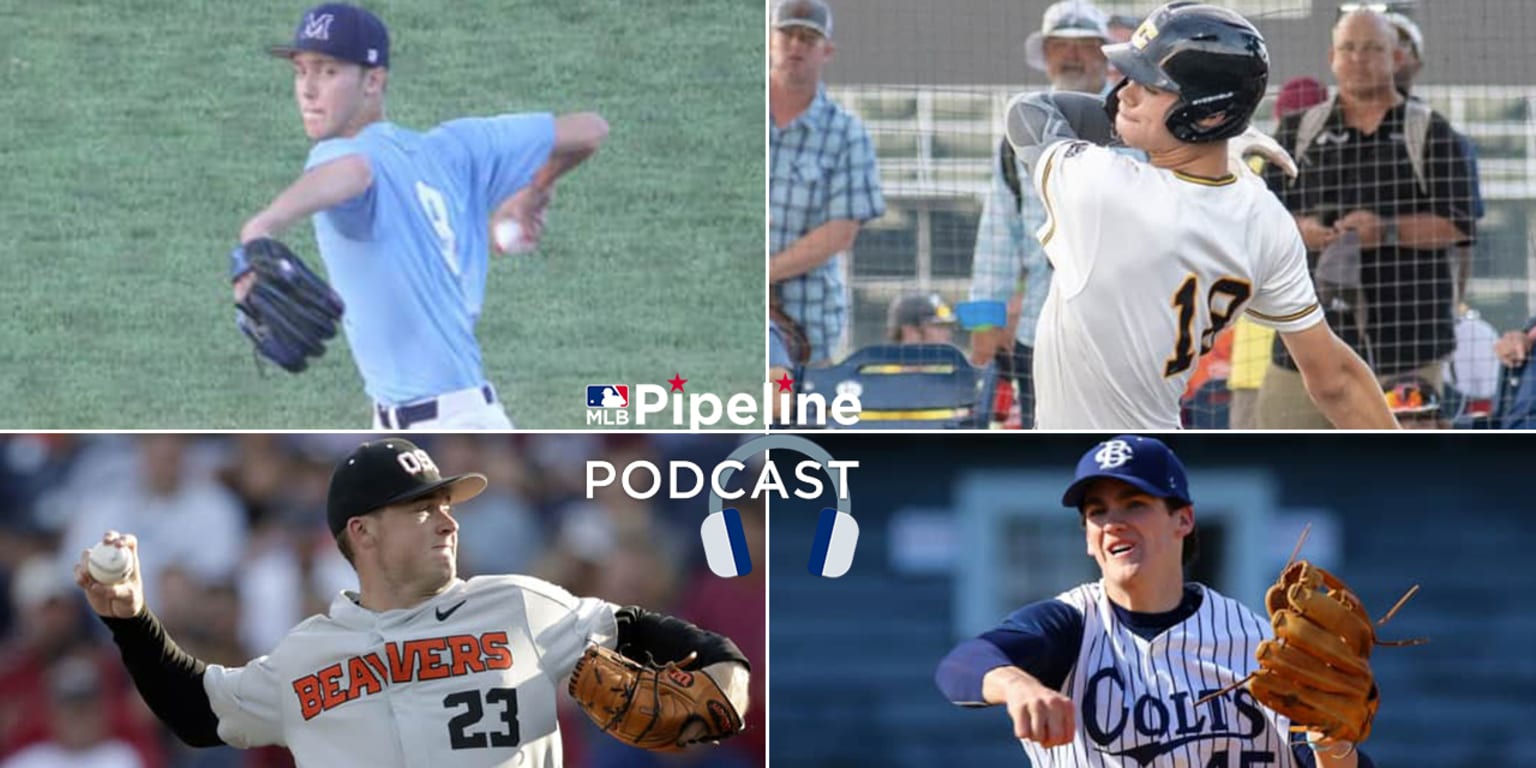 Top 200 MLB Draft prospects, mock draft podcast