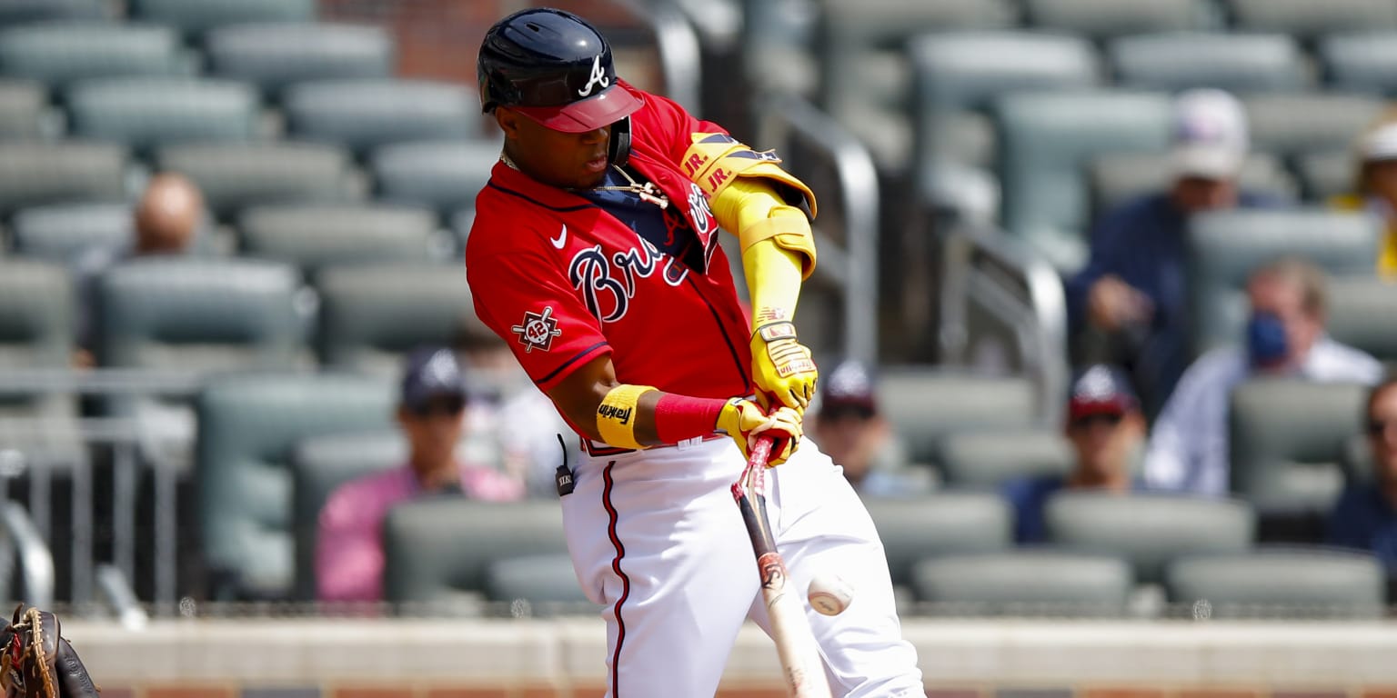 Ronald Acuña Jr. makes MLB history with 30 home runs and 60 stolen bases in  a single season just hours after wedding