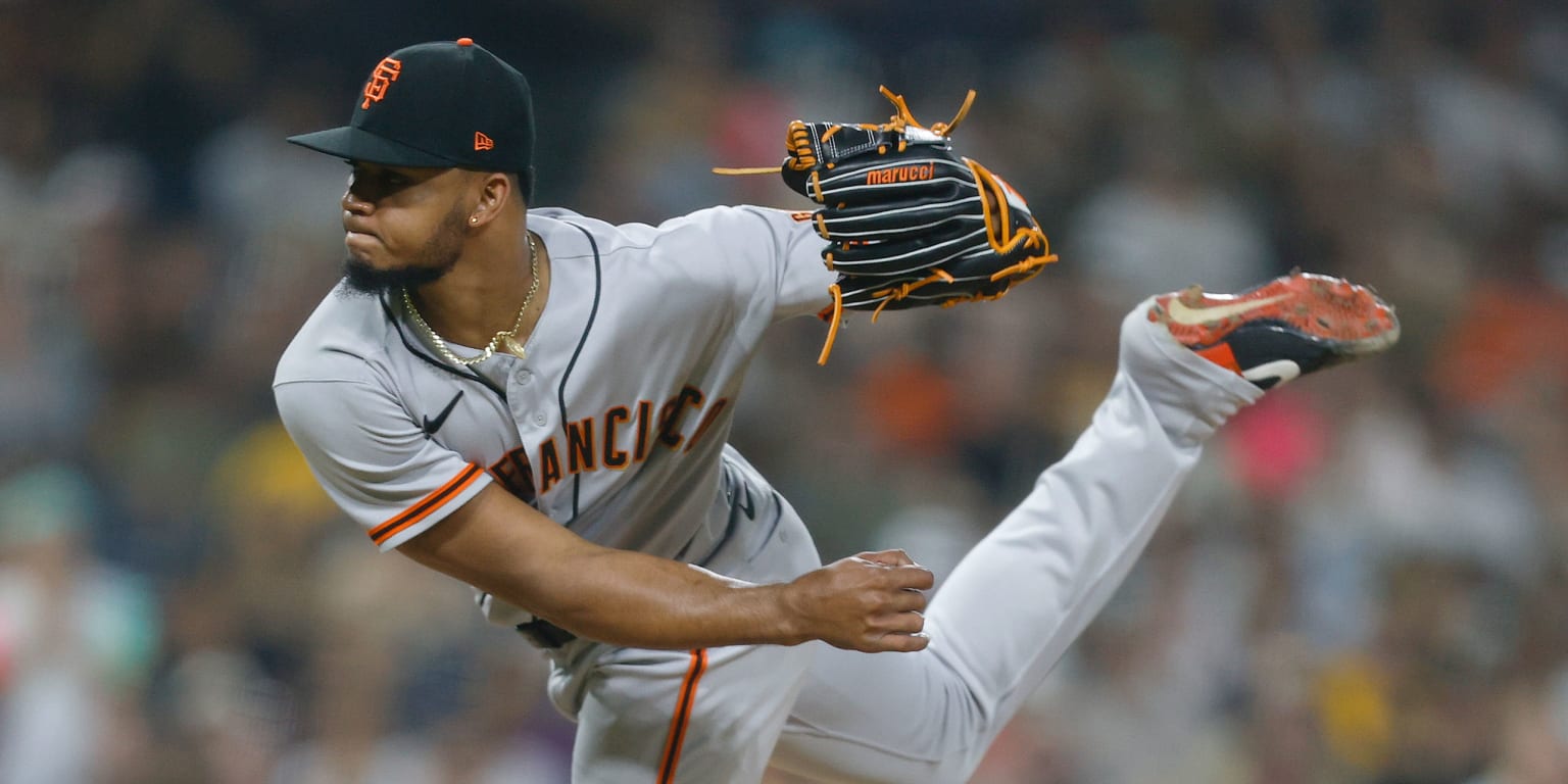 Who's that guy?' Giants reliever Camilo Doval sports new look