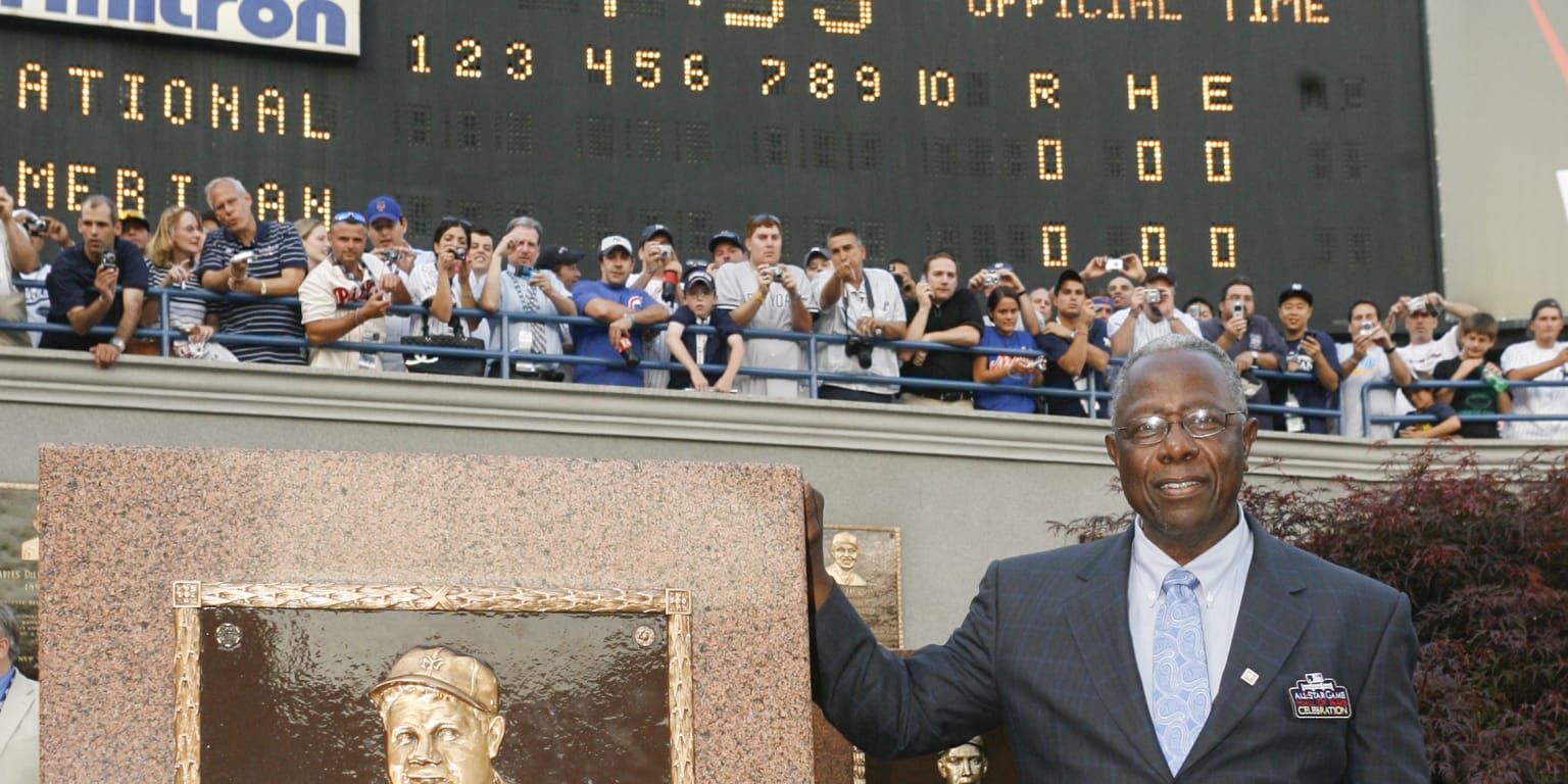 Milwaukee Brewers Hank Aaron Memorial Jersey Patch