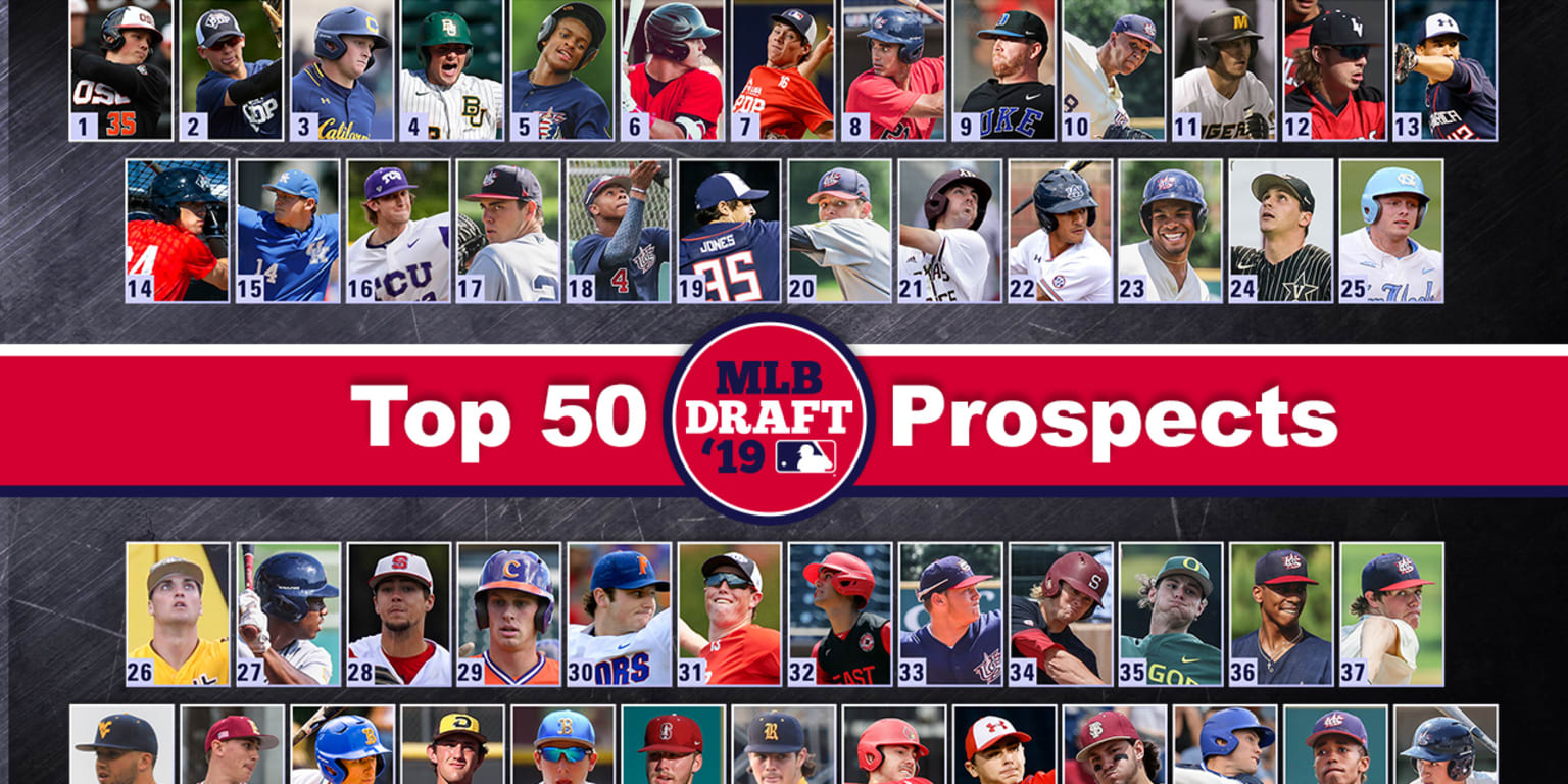 2019 Draft Top 50 prospects list revealed