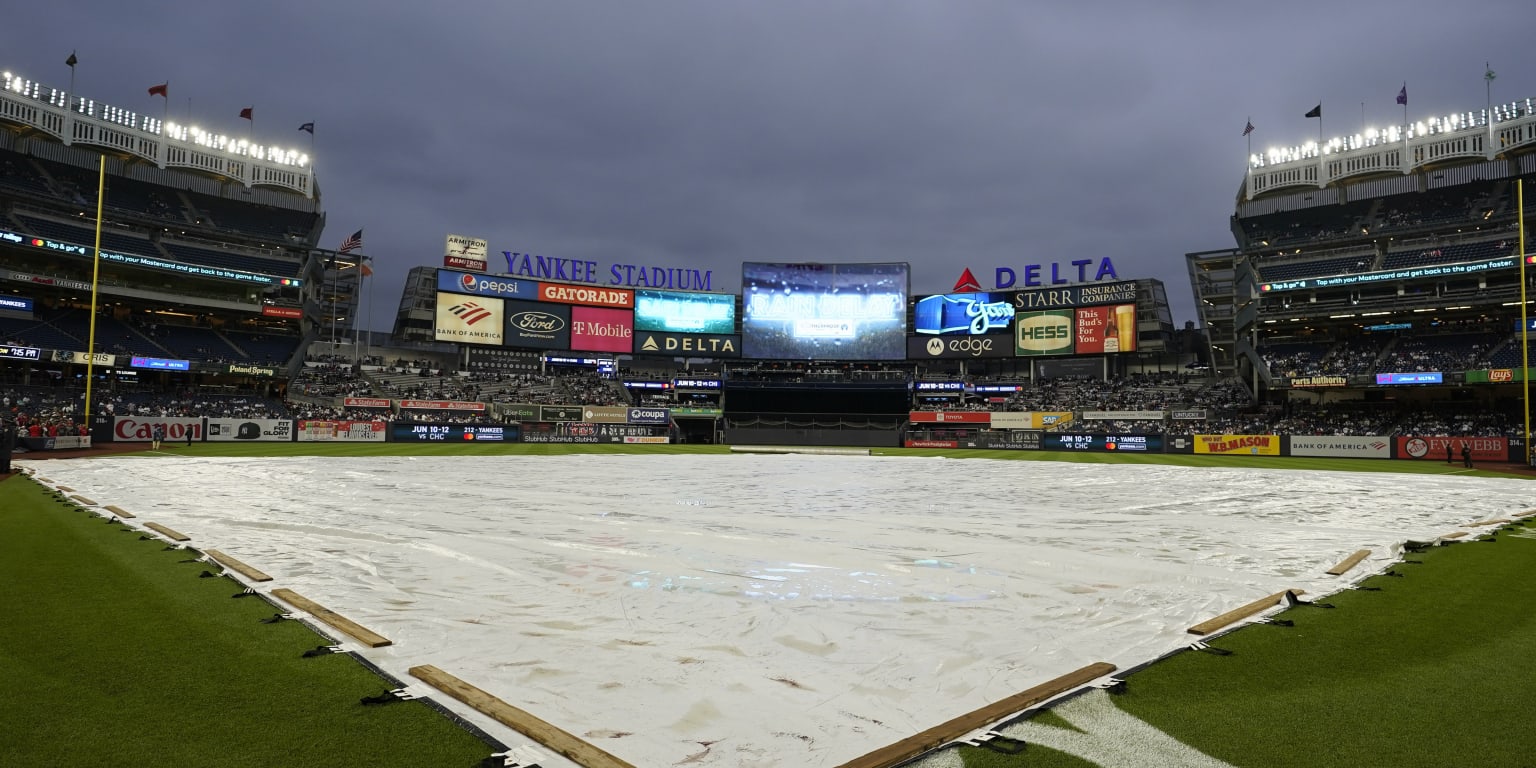 Rainout vs. Yankees puts D-backs' schedule in chaos