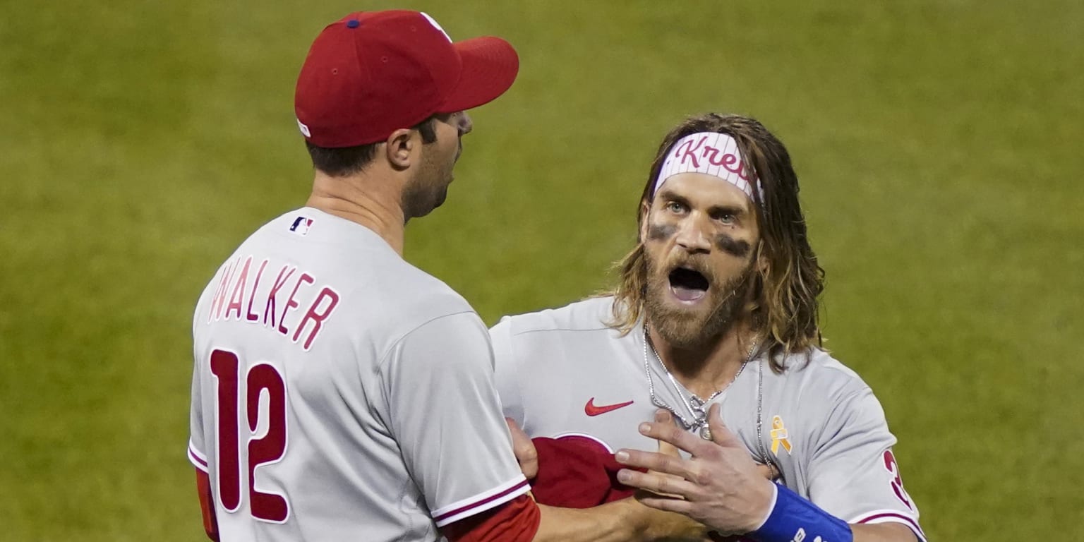 FULL] Bryce Harper couldn't be 'more fortunate' to have his dad pitch to  him in Derby win