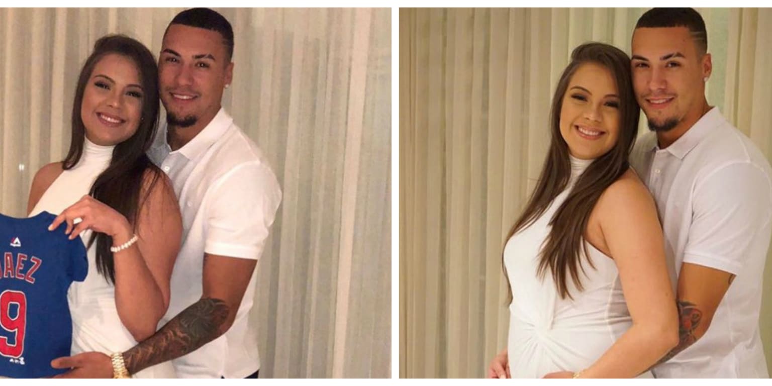 Javier Báez và bạn gái đang mong đợi một đứa con