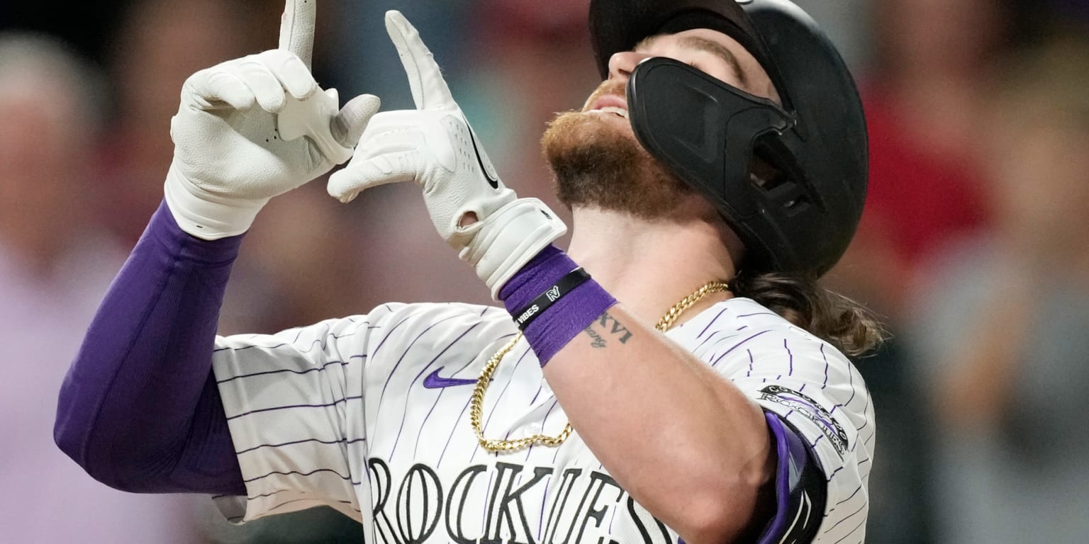 Rockies fall to Padres as Brendan Rodgers hits first homer