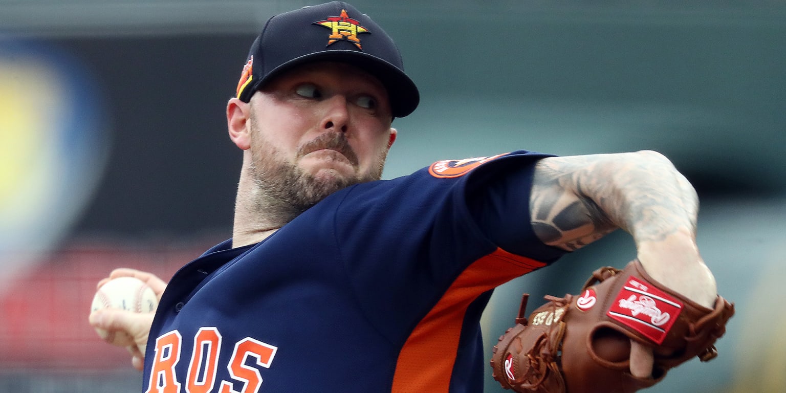 Astros closer Ryan Pressly nearing return from knee injury