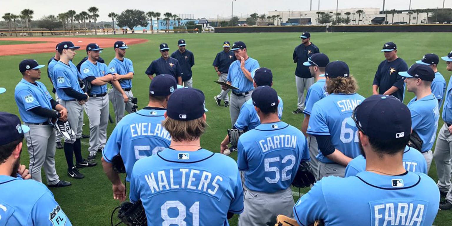 Rays optimistic following first spring workout