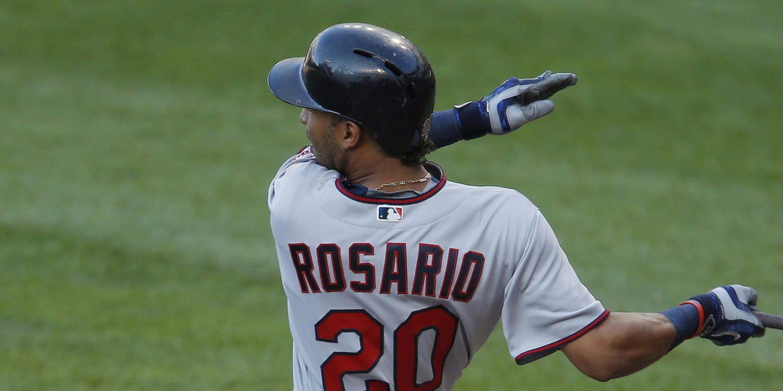Eddie Rosario, Twins beat Indians