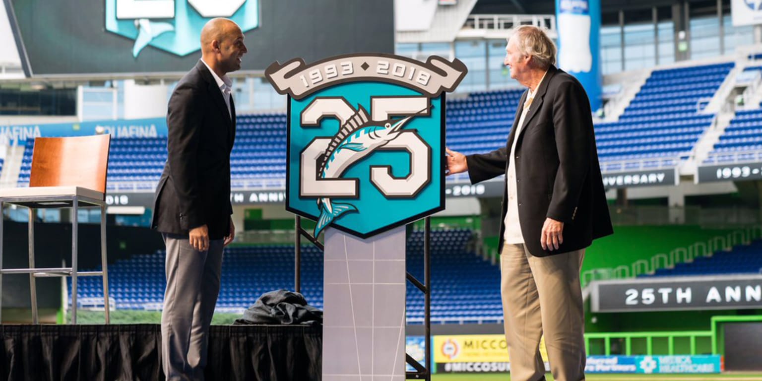 The Marlins will sport teal throwback jerseys in June to honor the 1993  season