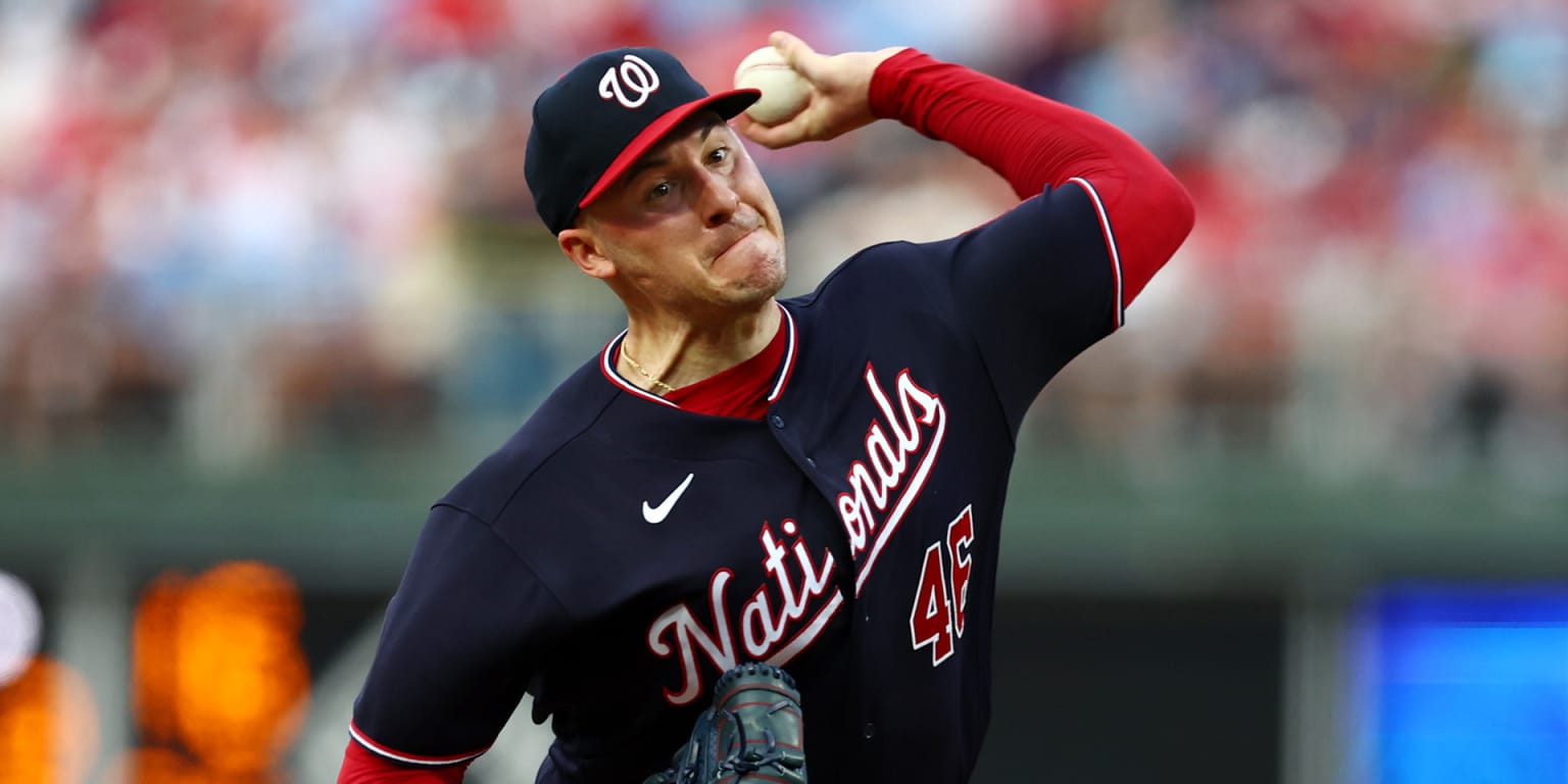 Nationals pitcher Patrick Corbin is changing his number to honor
