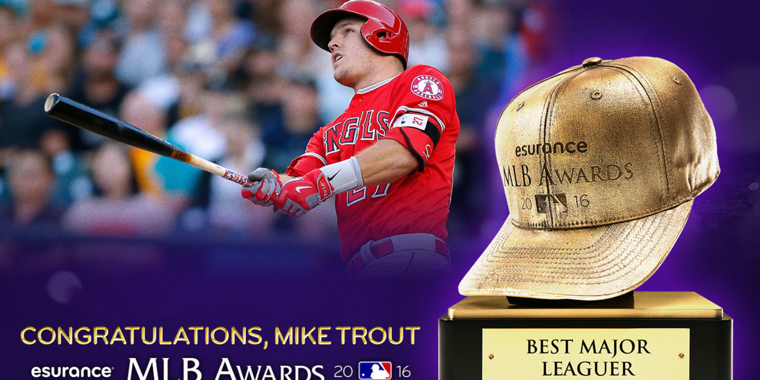 Mike Trout, Kris Bryant win baseball's MVP awards