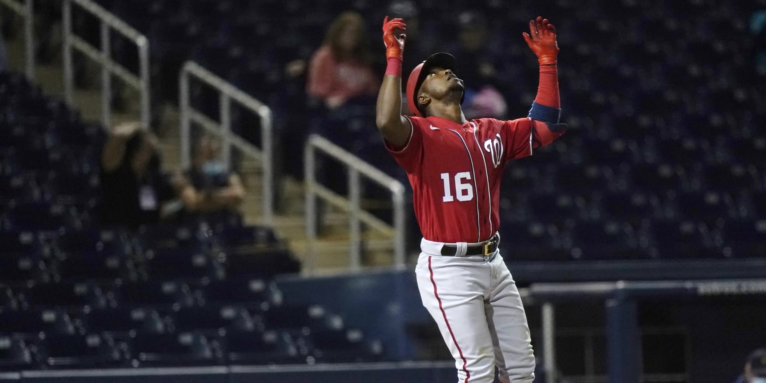 Washington Nationals' hitting coach Kevin Long on Victor Robles