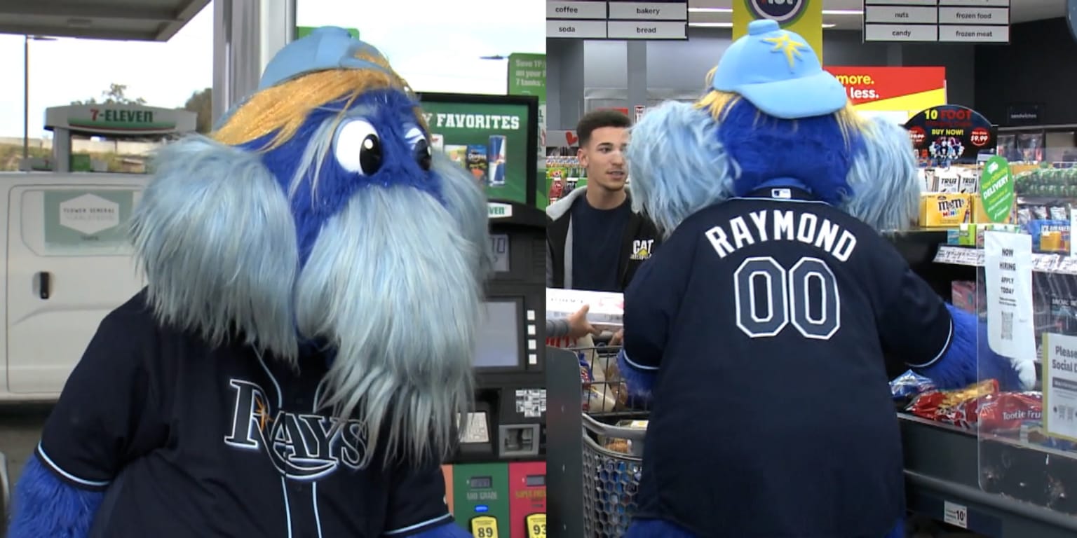 When @raysbaseball mascots DJ Kitty and Raymond stopped by our