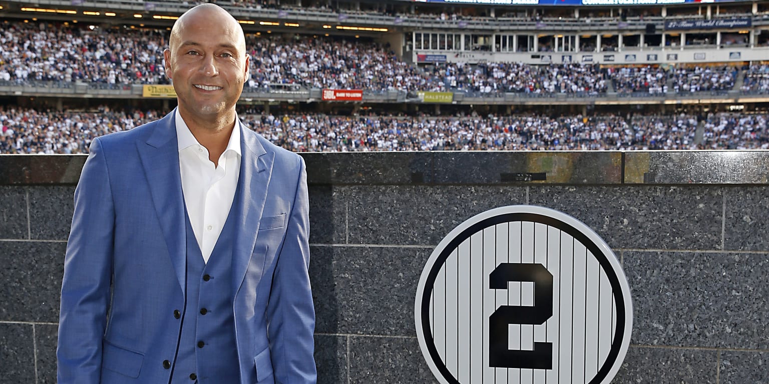 Baseball: Jeter's No. 2 retired in emotional Yankees ceremony