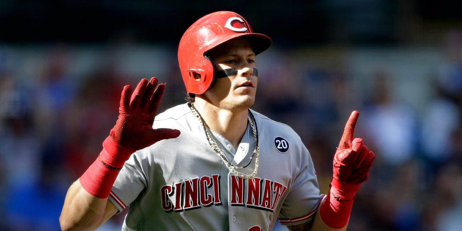 Derek Dietrich sets MLB record for HBP in series