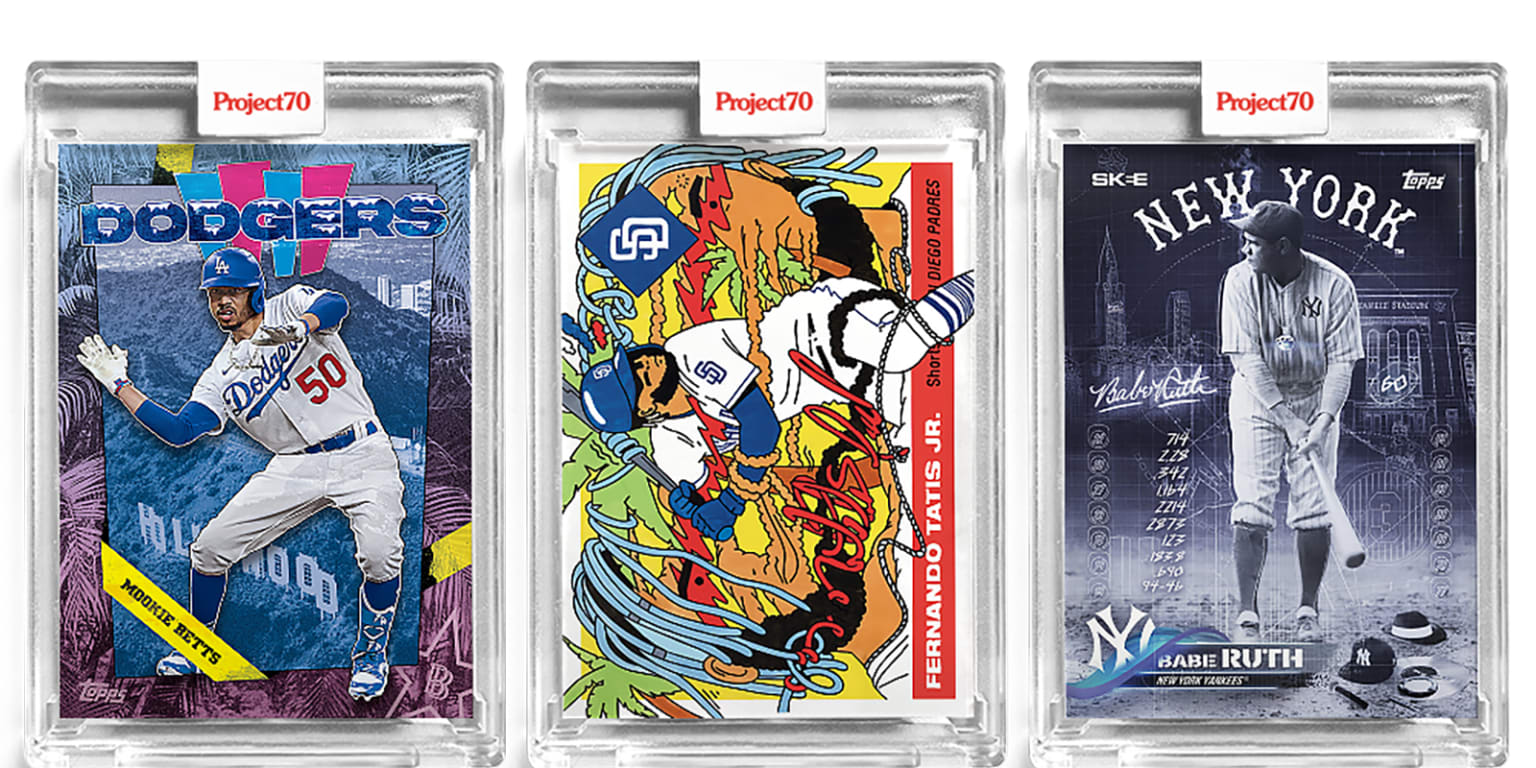 Topps Project 70 baseball cards promise to be even more imaginative