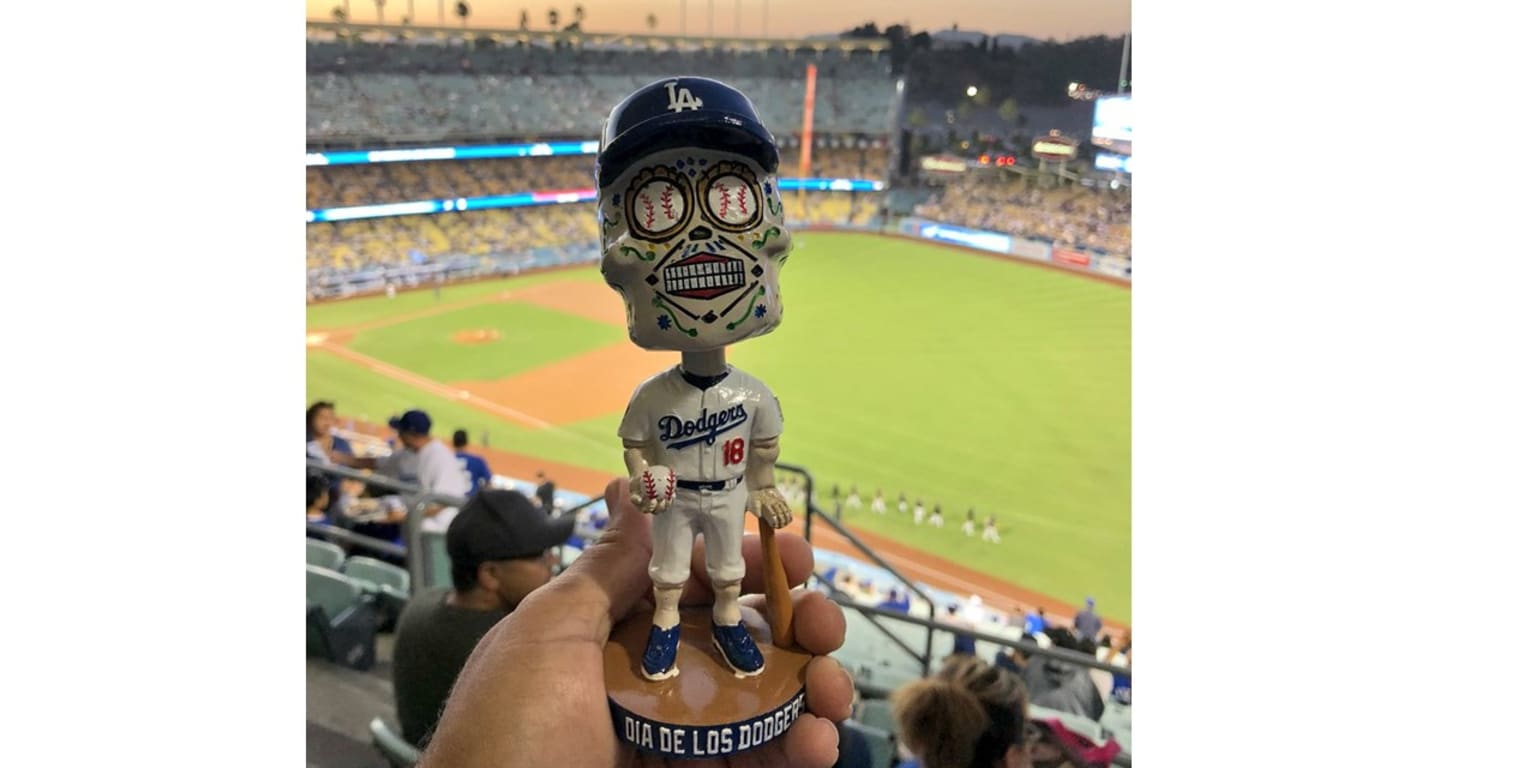 Los Angeles Dodgers Skull Coaster