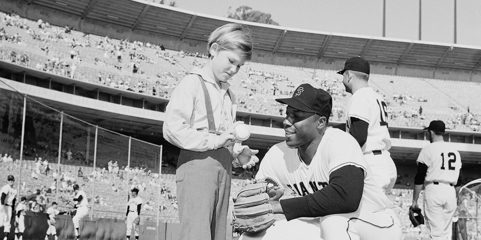 Willie McCovey once gave an autograph to young Giants fan and child star Kurt  Russell