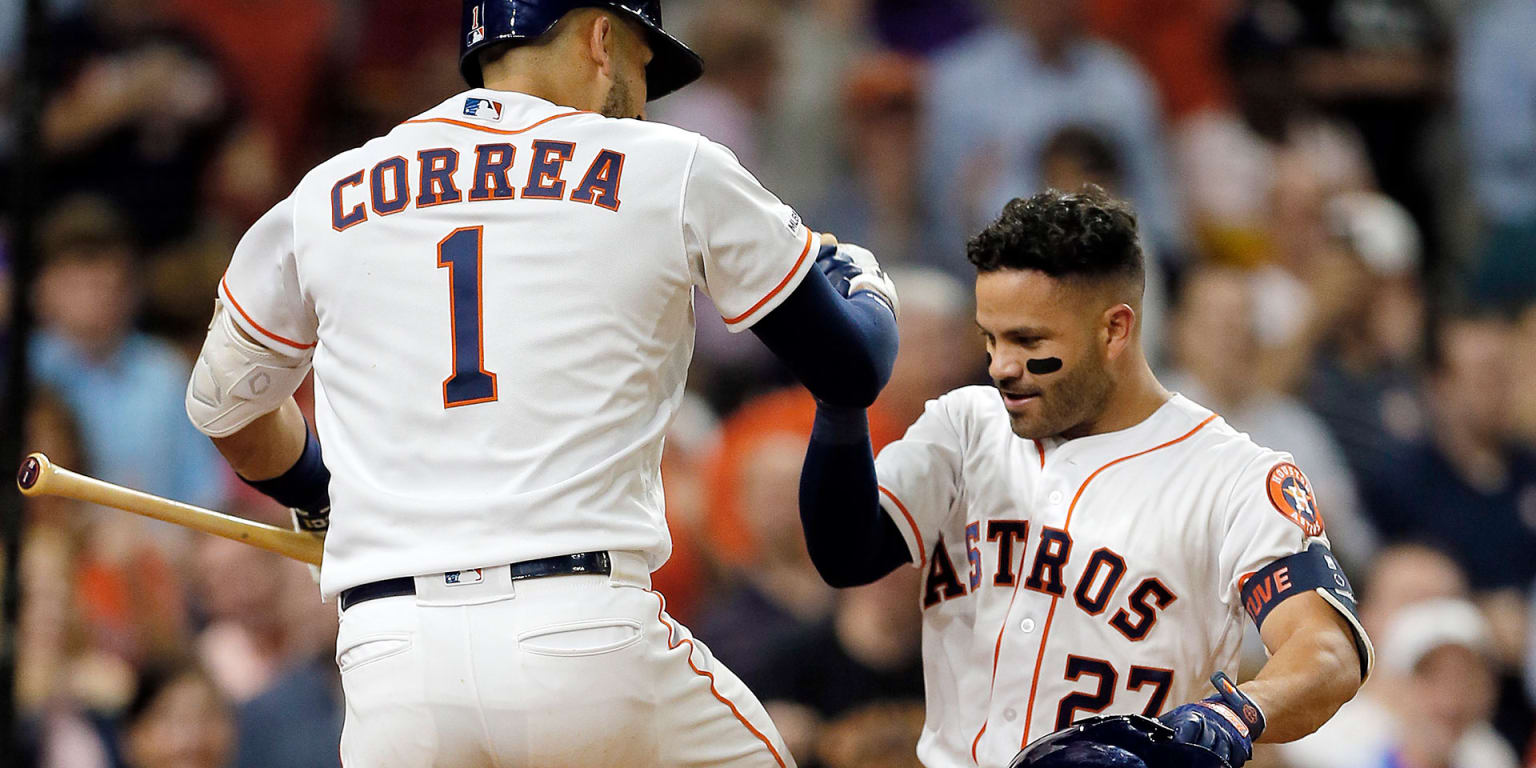 Altuve and Correa lead Astros in comeback