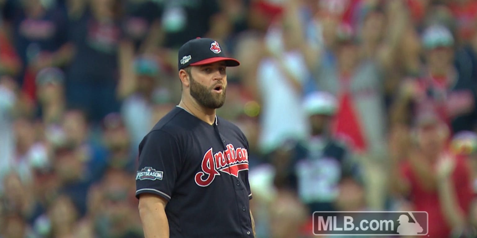 The Indians turned a 3-4-1 putout off Mike Napoli's glove and his ...