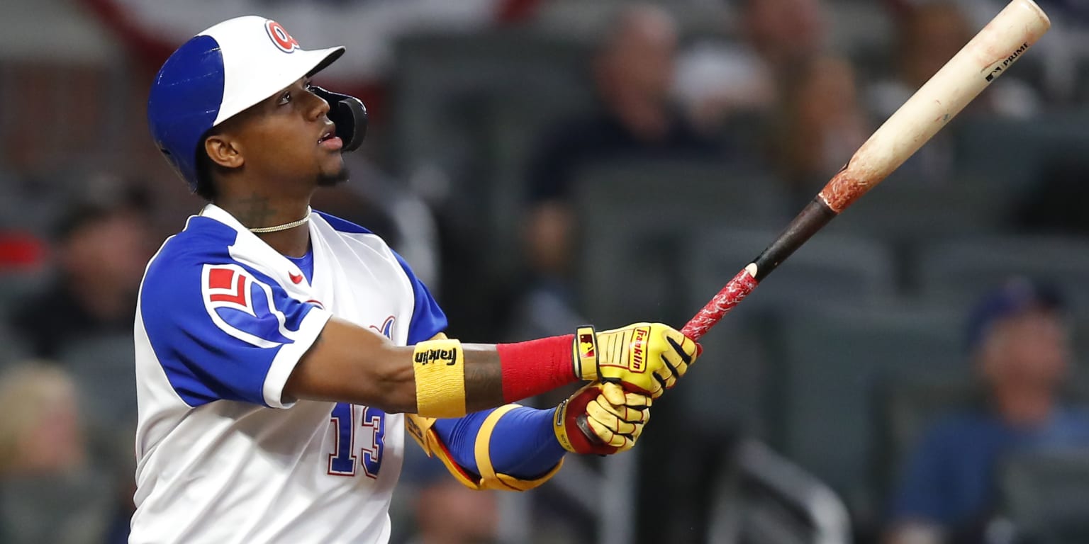 Ronald Acuña Jr. sits for the second game of Sunday's twin bill