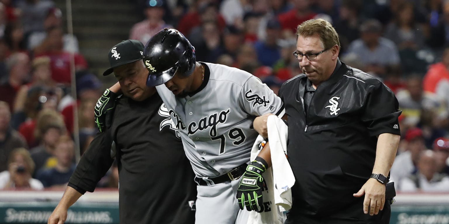 Jose Abreu returns to lineup after HBP