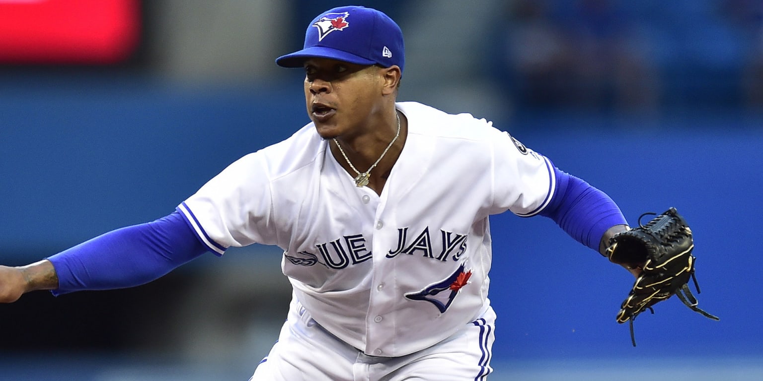 Blue Jays' Marcus Stroman scratched from start against Red Sox