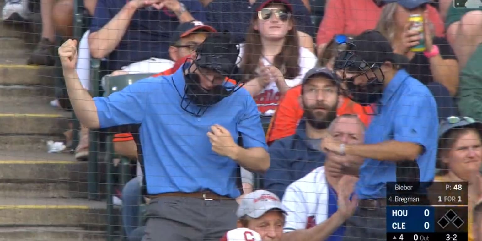 Fans In Umpire Costumes Call Strikeout 