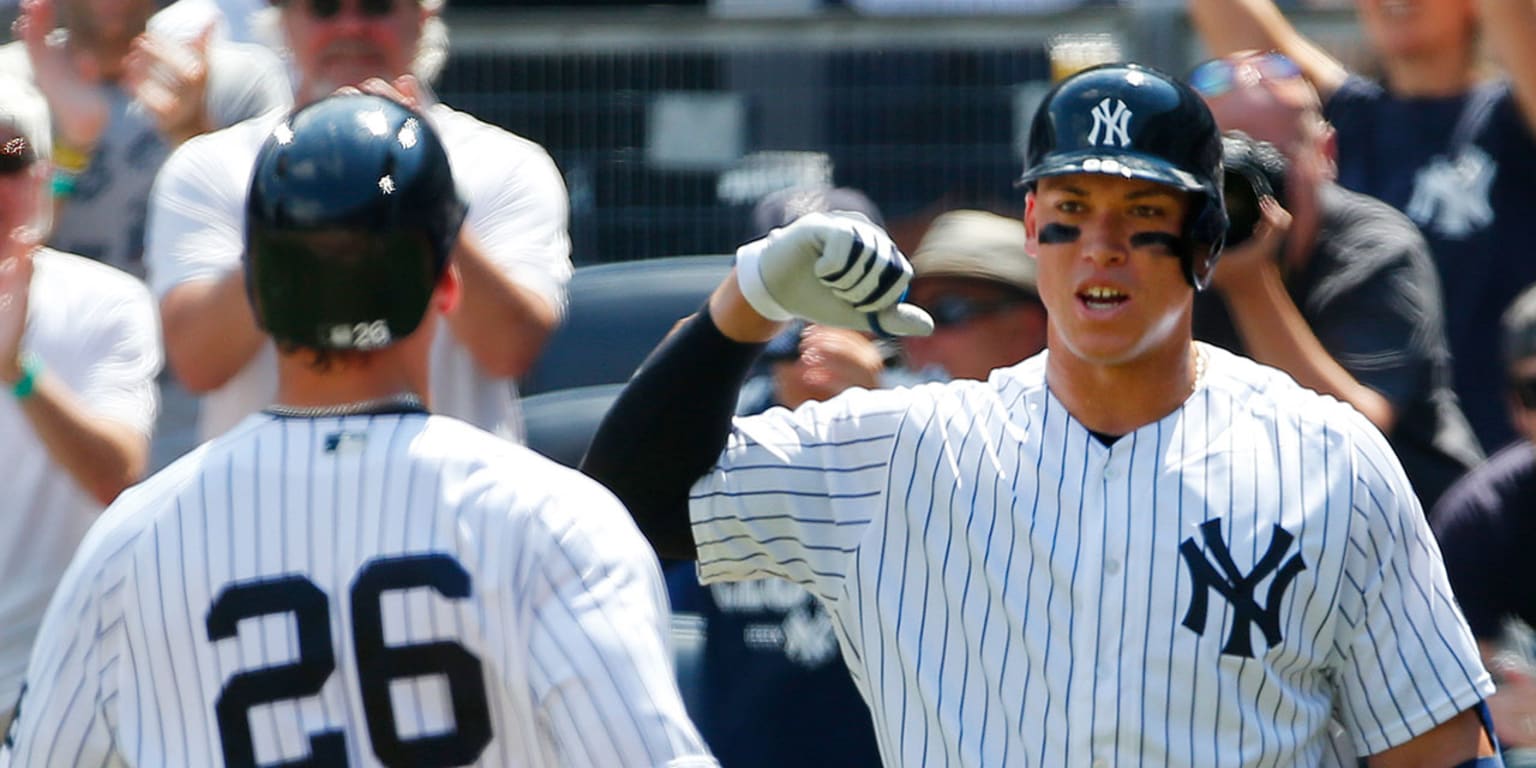 Former Fresno State slugger Aaron Judge homers in 1st AB as new