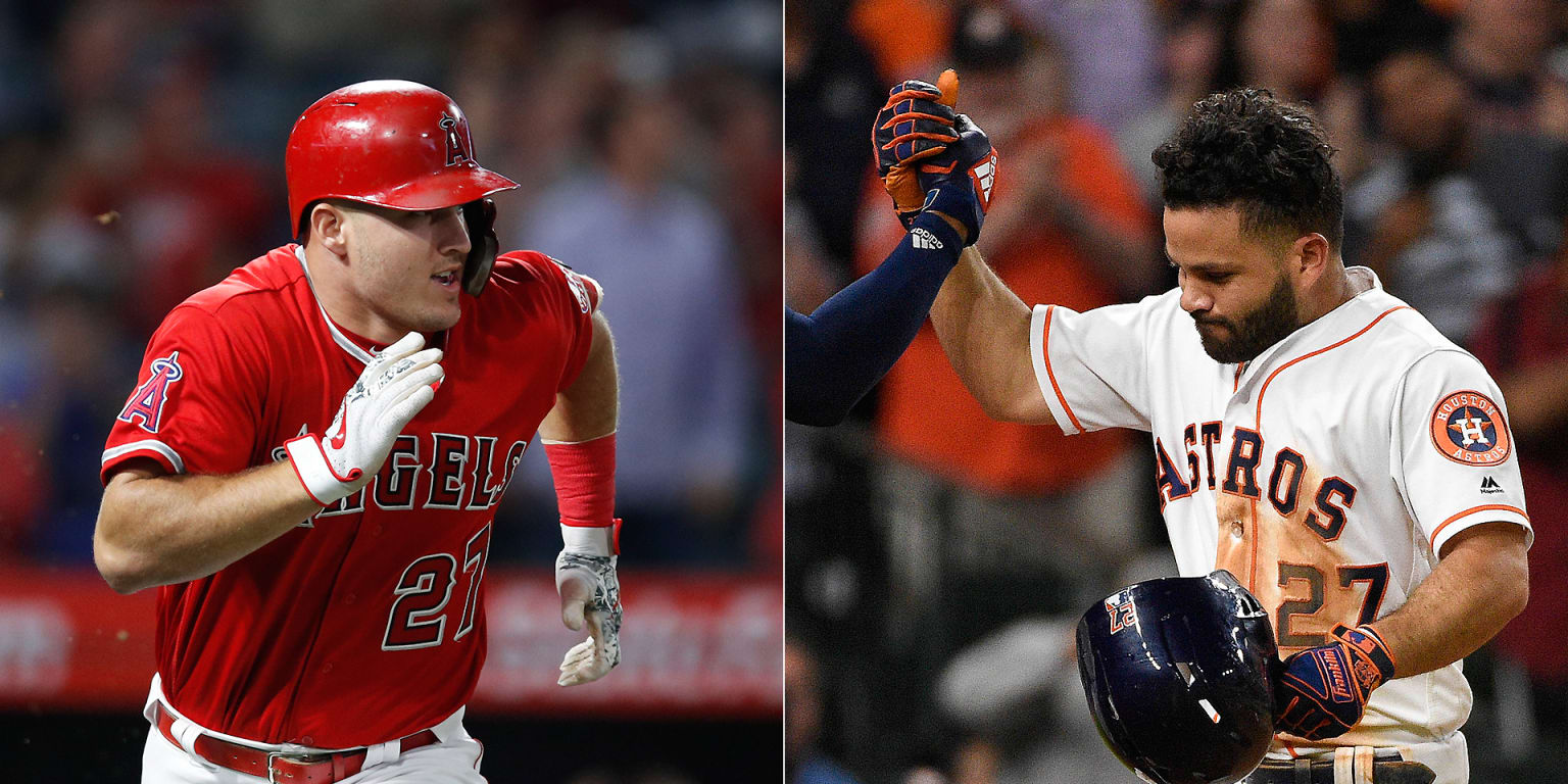 Fantasy baseball rankings -- Jose Altuve or Mike Trout, who's number one  for 2018? - ESPN