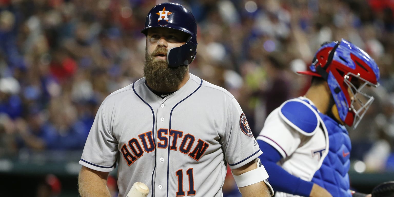 Houston Astros: The Beardless Evan Gattis Might Practice Catching