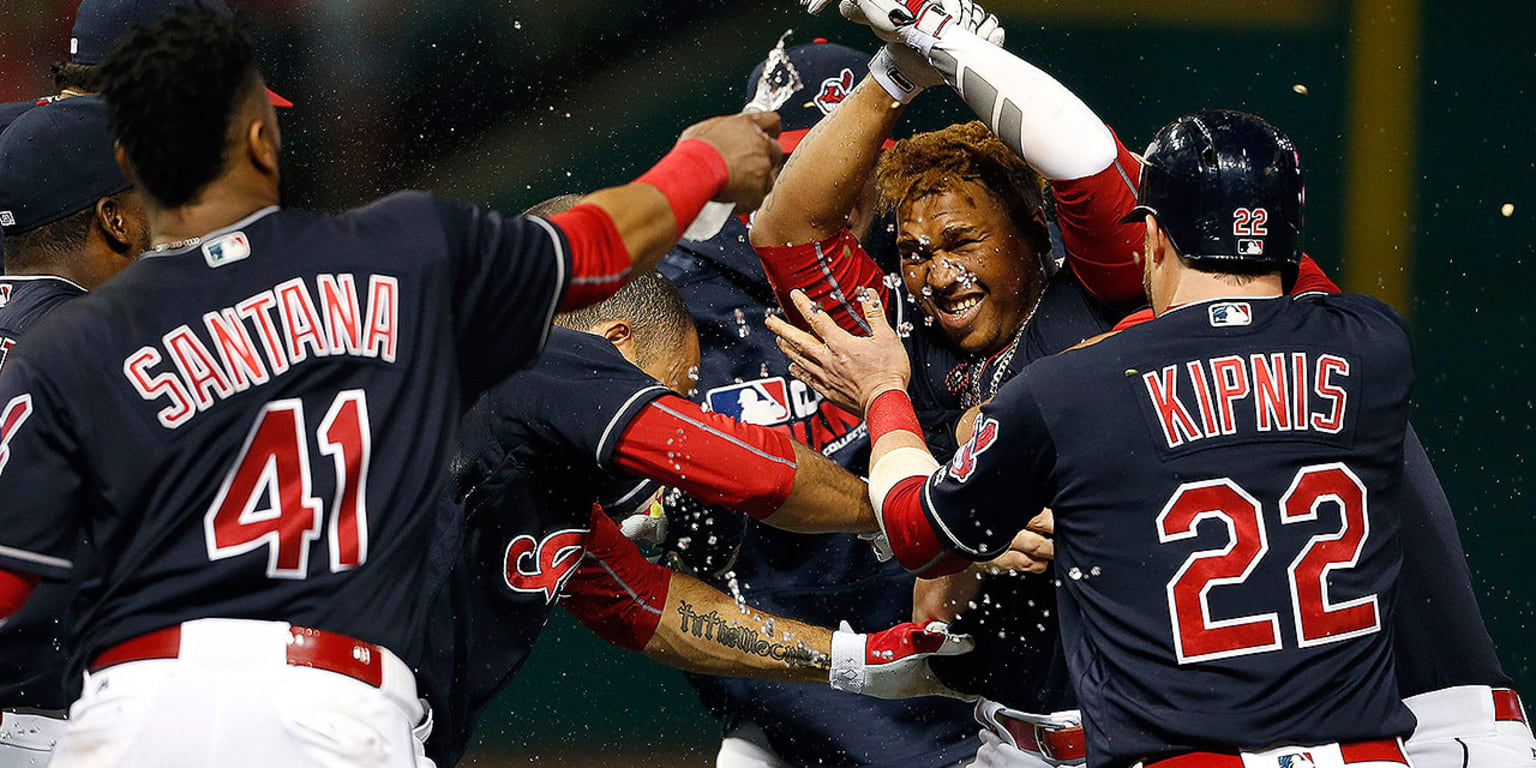 Indians walk off vs. Tigers; magic number at 7