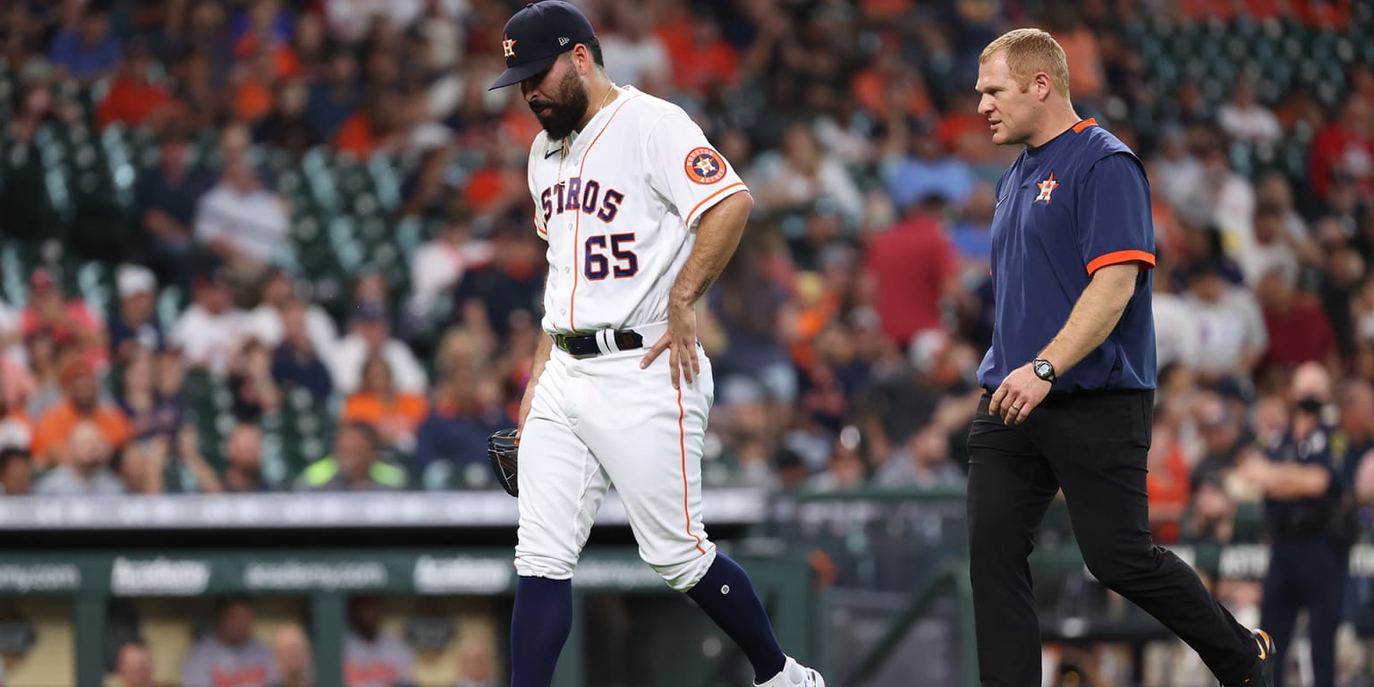 Astros starter Jose Urquidy placed on IL with shoulder injury