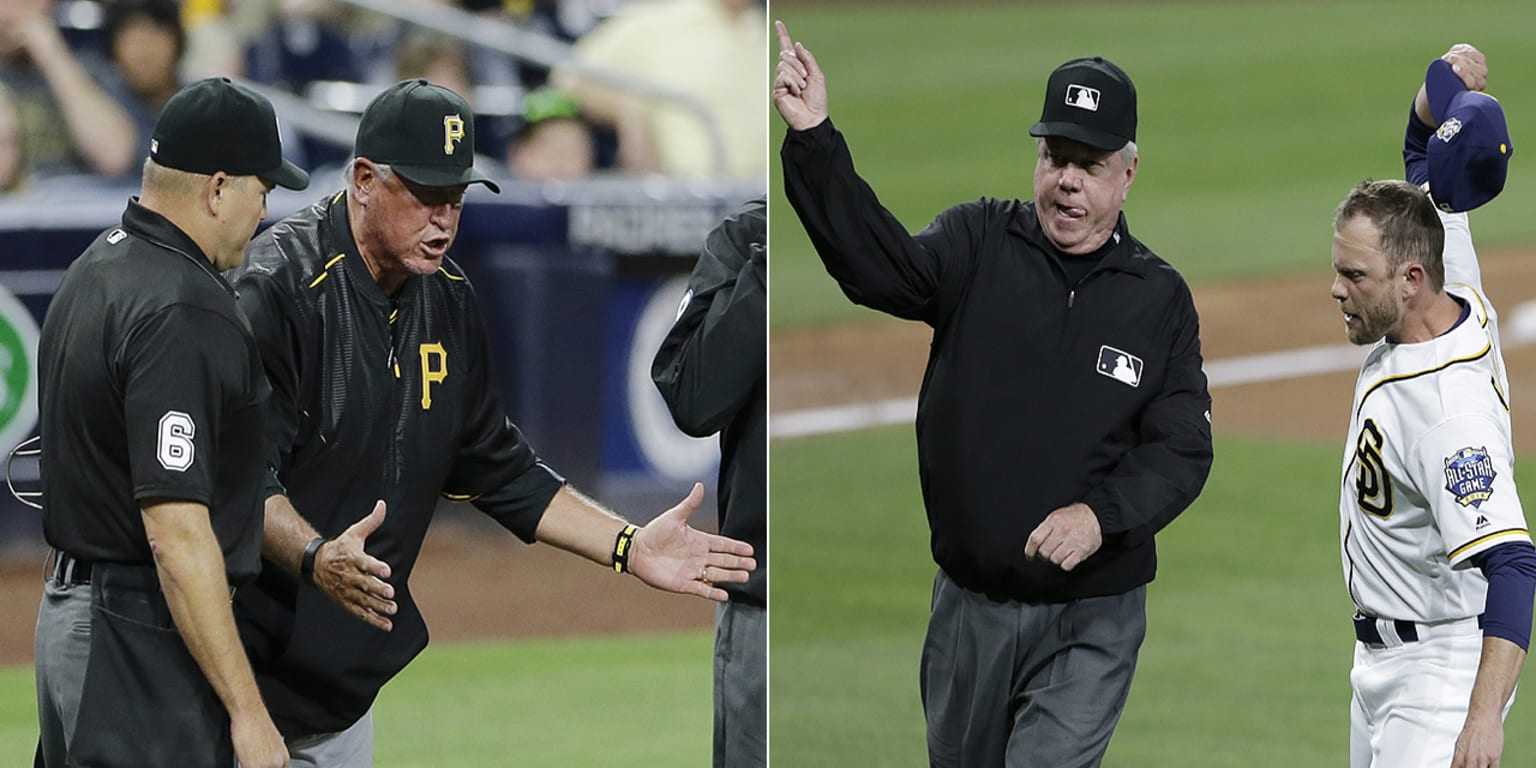 Andy Green ejected after balk call vs. Pirates