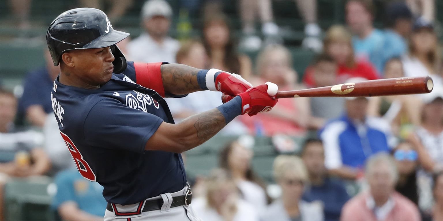 Braves' Cristian Pache becomes 7th to hit first MLB homer in playoffs