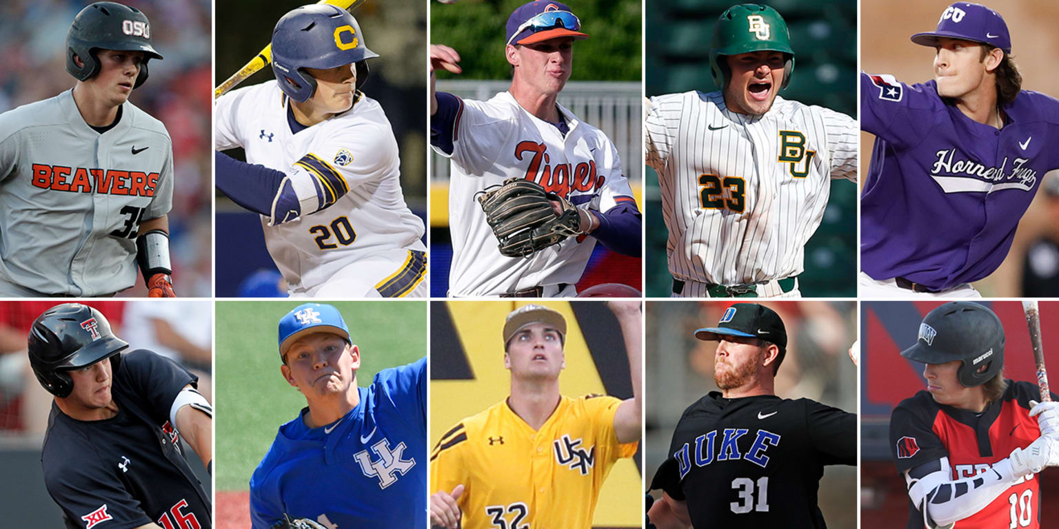 10 best college players in the 2019 MLB Draft