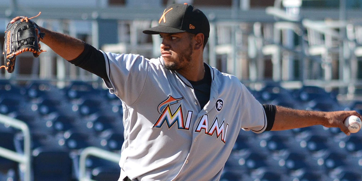 Relief pitcher Jarlin Garcia sets Miami Marlins record