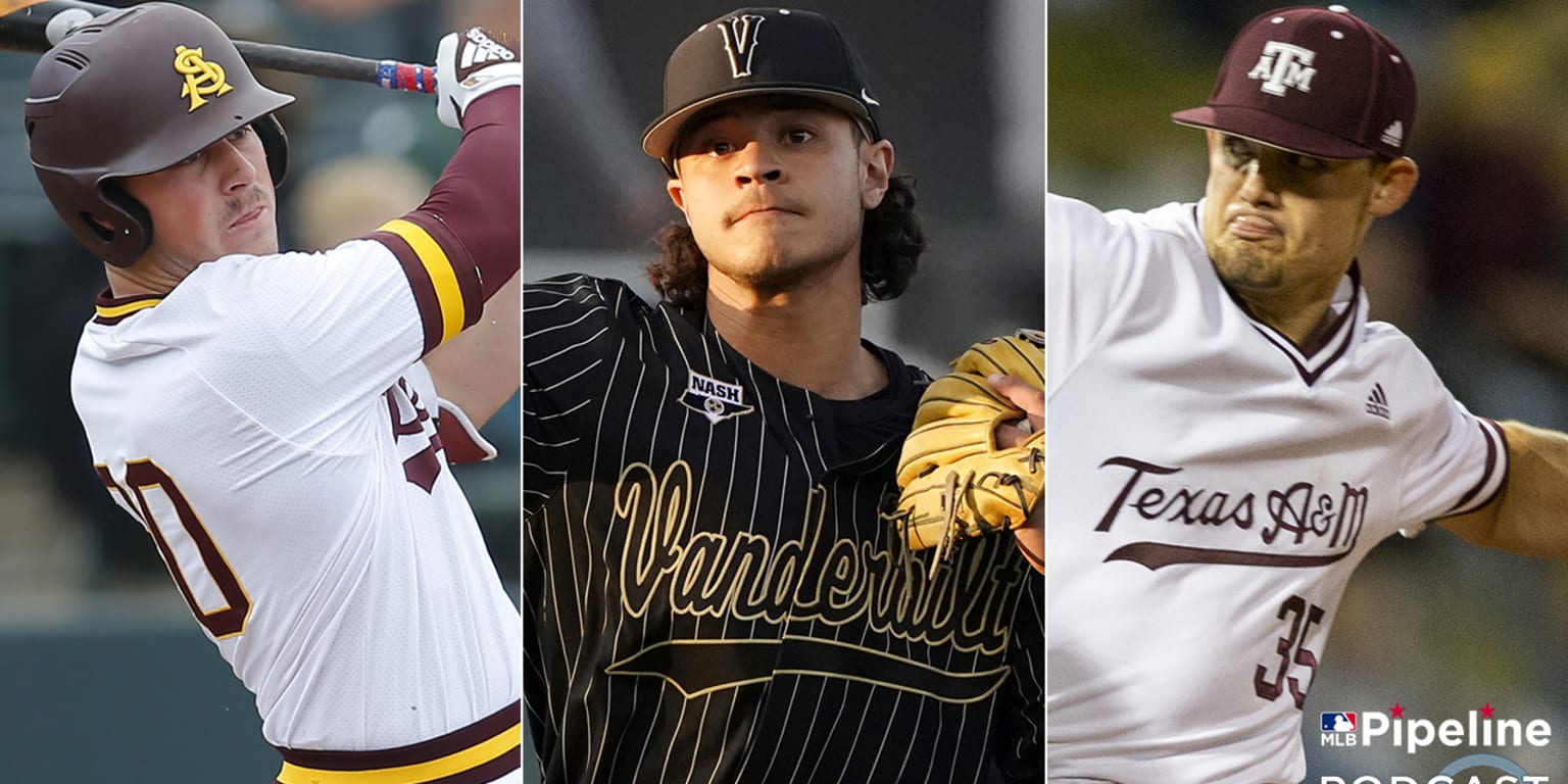 Pipeline Podcast Top 150 MLB Draft prospects