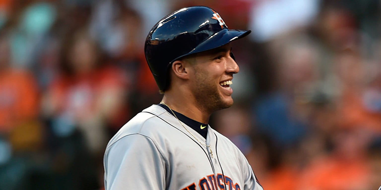 Astros’ George Springer’s parents honored