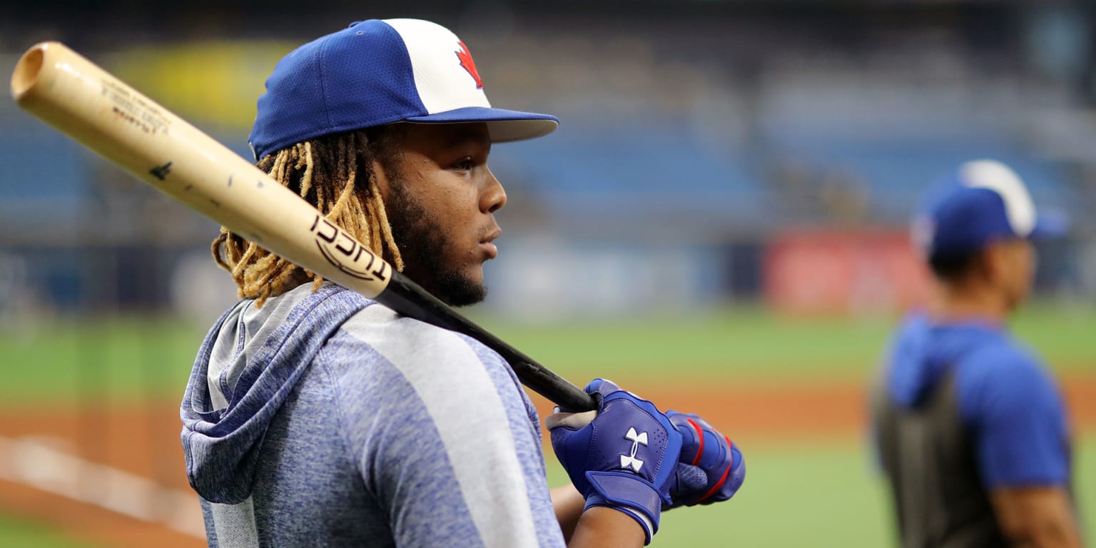 Vlad Guerrero Jr. took a page of the MLB record book away from