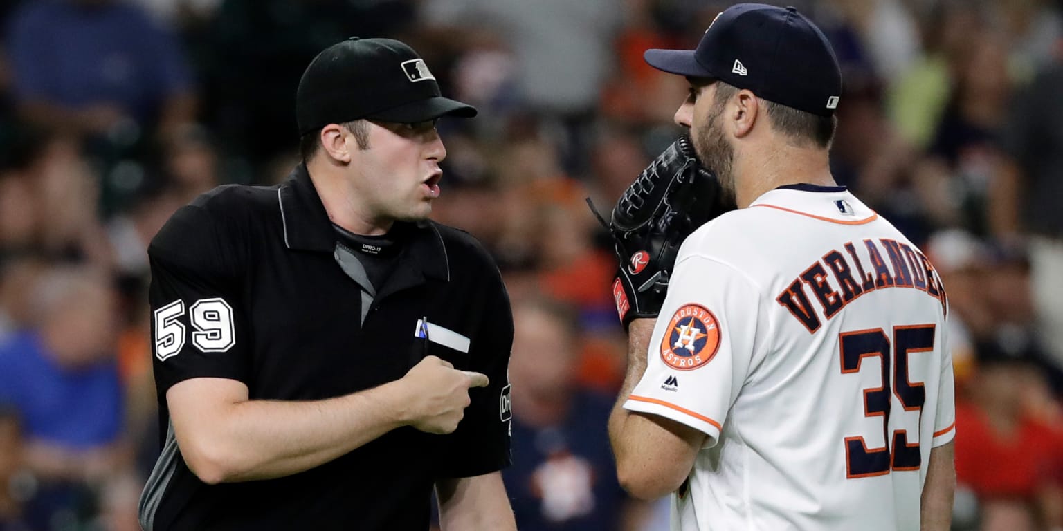 Justin Verlander gets ejected in the middle of the inning, a breakdown 