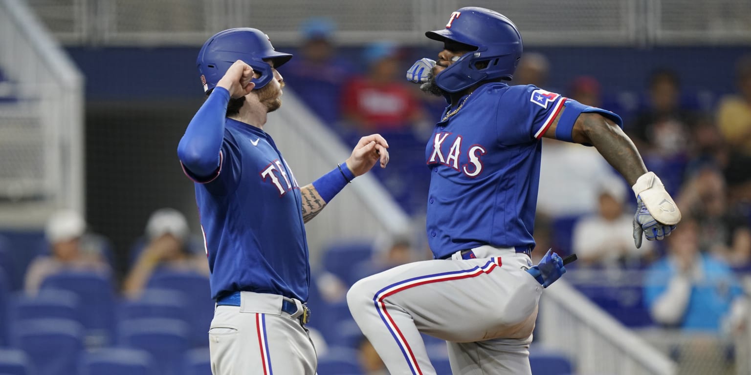 Rangers' Adolis García chose to focus on his swing. Why it's paying off,  wreaking havoc
